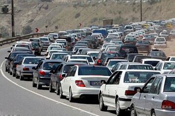 ترافیک سنگین در محور تهران به ساوه
