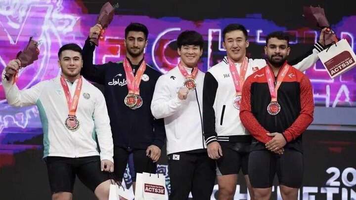 Alipour grabs gold in Asian Weightlifting C'ship