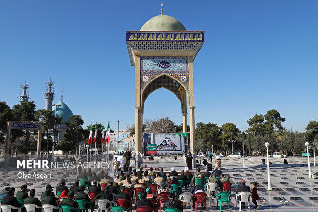 مهمانی لاله ها در گلزار شهدای امامزاده عبدالله گرگان