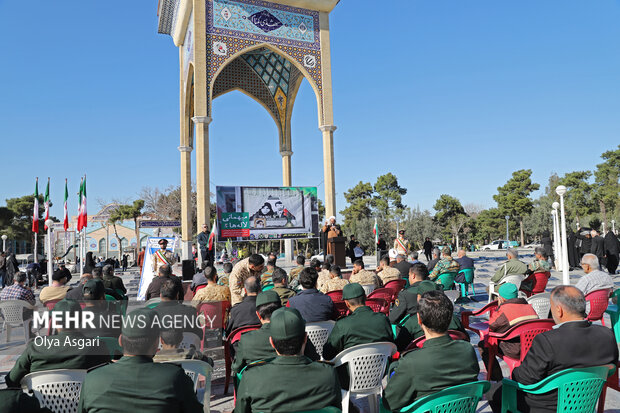 مهمانی لاله ها در گلزار شهدای امامزاده عبدالله گرگان