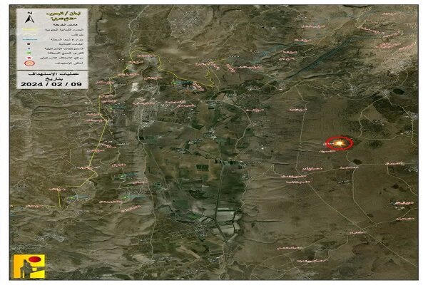 حمله  سنگین راکتی حزب الله به پادگان صهیونیست‌ها در جولان اشغالی