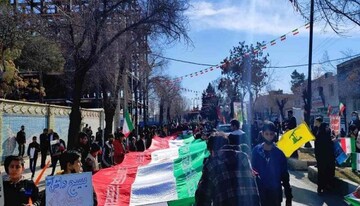 راهپیمایی ۲۲ بهمن در شهرکرد آغاز شد