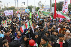 هیأت و مساجد خوزستان بیشترین حضور را در راهپیمایی ۲۲ بهمن داشتند
