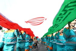راهپیمایی با شکوه ۲۲ بهمن ماه در رودان