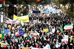 راهپیمایی ۲۲ بهمن در بیرجند