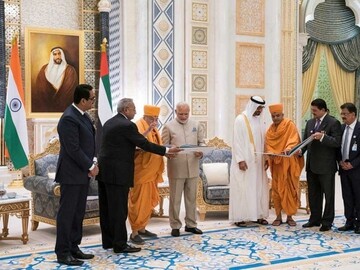 بھارتی وزیراعظم بدھ کو متحدہ عرب امارات میں پہلے مندر کا افتتاح کریں گے
