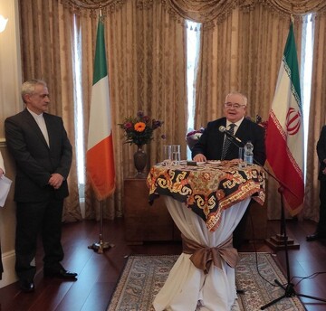 Dubliners visit Iranian embassy to mark ‘Iran National Day’