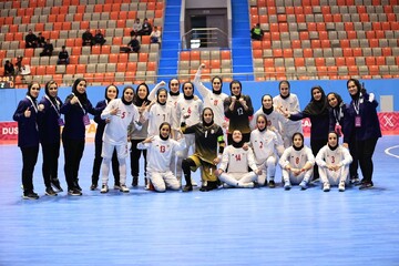Iran's women's futsal team
