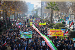 راهپیمایی ۲۲ بهمن در آمل