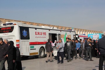 ۵۶ واحد امدادی اورژانس برای راهپیمایی امروز اصفهان مستقر شدند