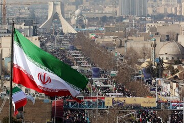 Millions of Iranians celebrate 45th anniversary of the Islamic Revolution across Iran