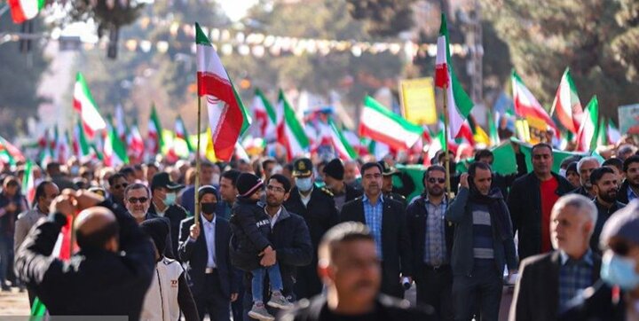 آغاز راهپیمایی ۲۲ بهمن در کرج