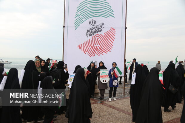 راهپیمایی ۲۲ بهمن در بوشهر 