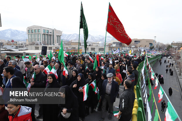 راهپیمایی ۲۲ بهمن - اراک