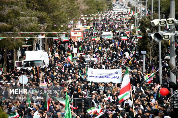 راهپیمایی ۲۲ بهمن بیرجند