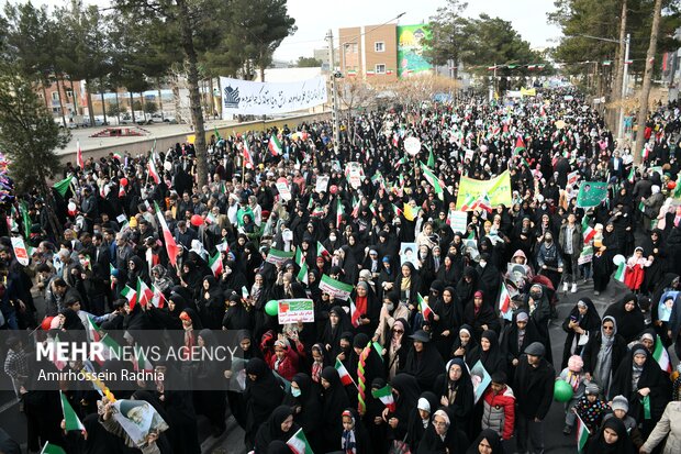 راهپیمایی ۲۲ بهمن بیرجند