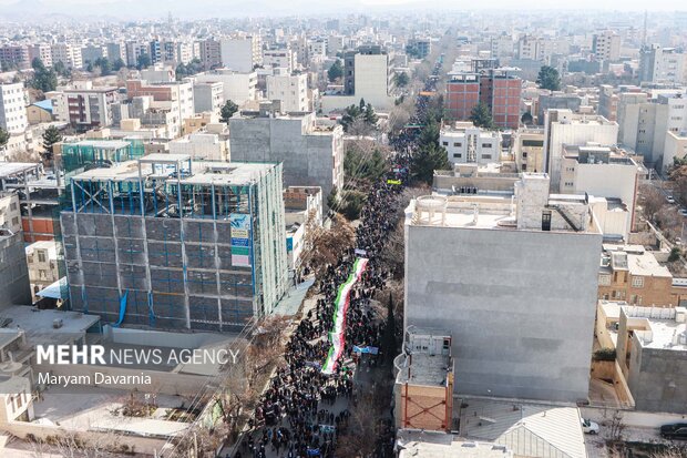 راهپیمایی ۲۲ بهمن در بجنورد