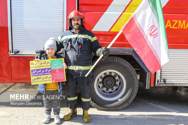 راهپیمایی ۲۲ بهمن در بجنورد