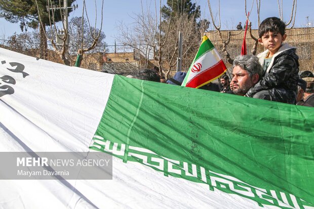 راهپیمایی ۲۲ بهمن در بجنورد