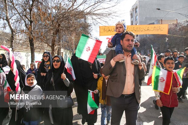 راهپیمایی ۲۲ بهمن در بجنورد