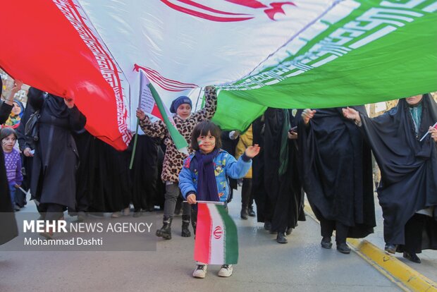 راهپیمایی ۲۲بهمن در اردبیل