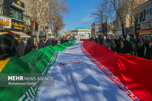 راهپیمایی ۲۲بهمن در اردبیل