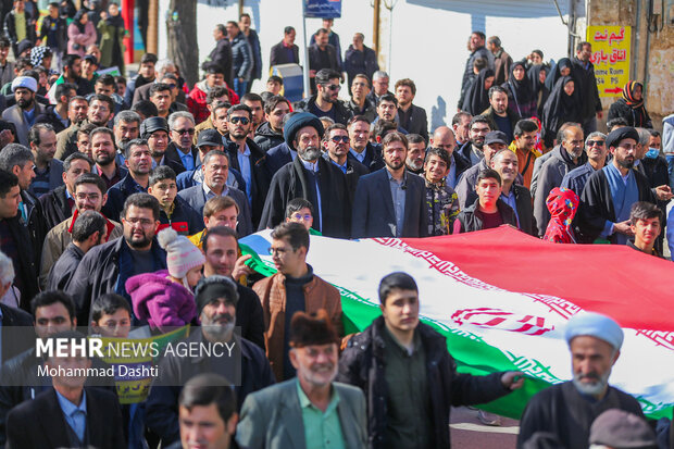 راهپیمایی ۲۲بهمن در اردبیل