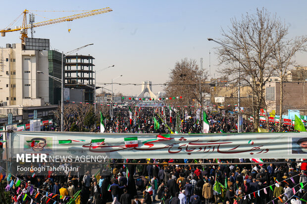 مراسم راهپیمایی ۲۲ بهمن -1