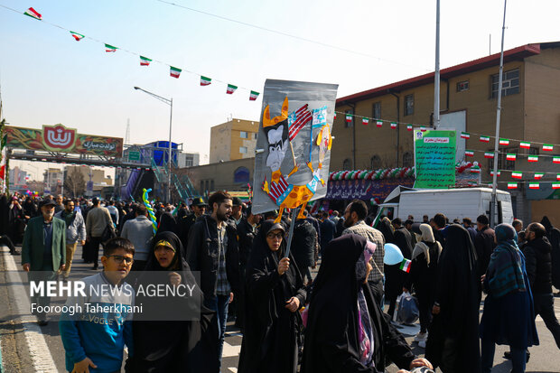 مراسم راهپیمایی ۲۲ بهمن -1