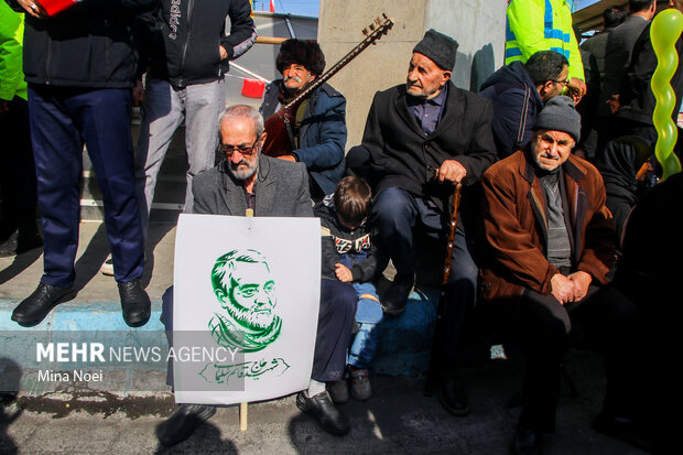 راهپیمایی ۲۲ بهمن در تبریز