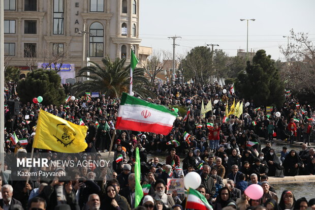 راهپیمایی کاشان