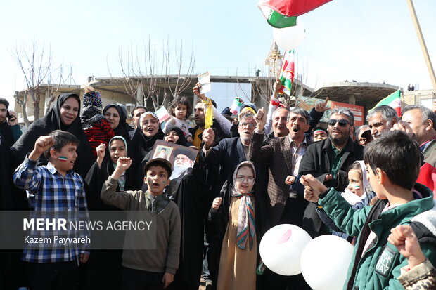 راهپیمایی کاشان