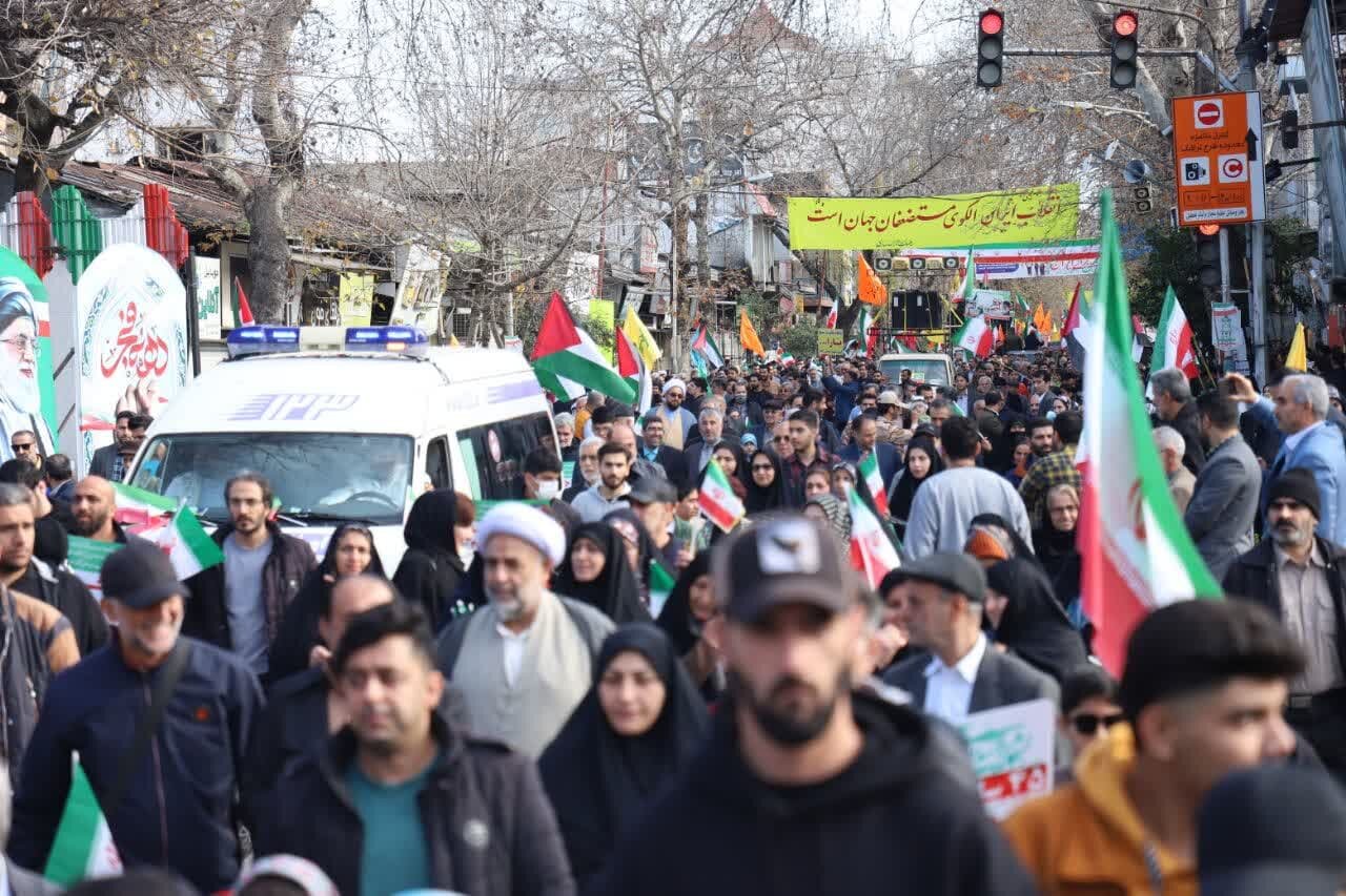 شکوه مردم شرق مازندران در جشن ملی