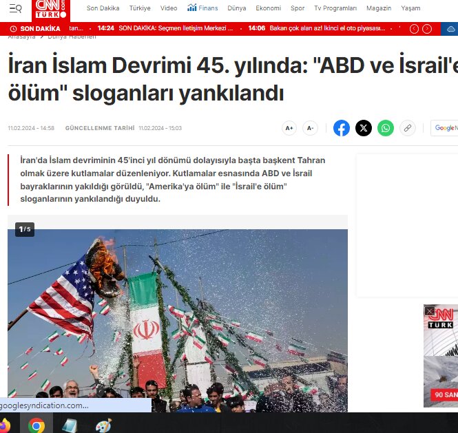 İslam Devrimi kutlamaları Türk basınında nasıl yansıdı?