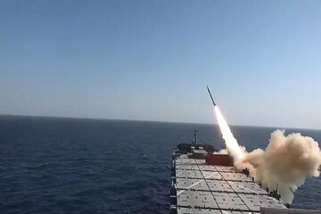 VIDEO:  Watch how IRGC fires ballistic missile from warship