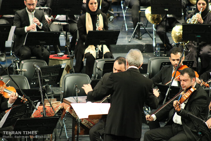 Iran National Orchestra performs on 1st day of 39th Fajr International Music Festival