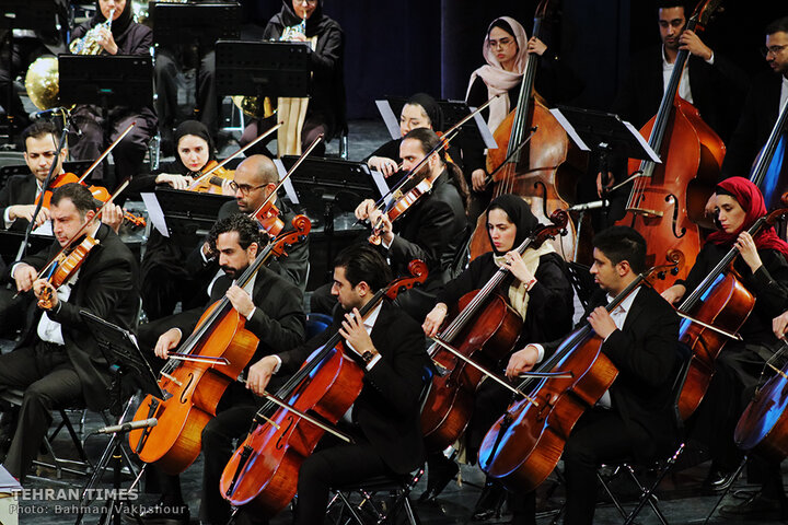 Iran National Orchestra performs on 1st day of 39th Fajr International Music Festival