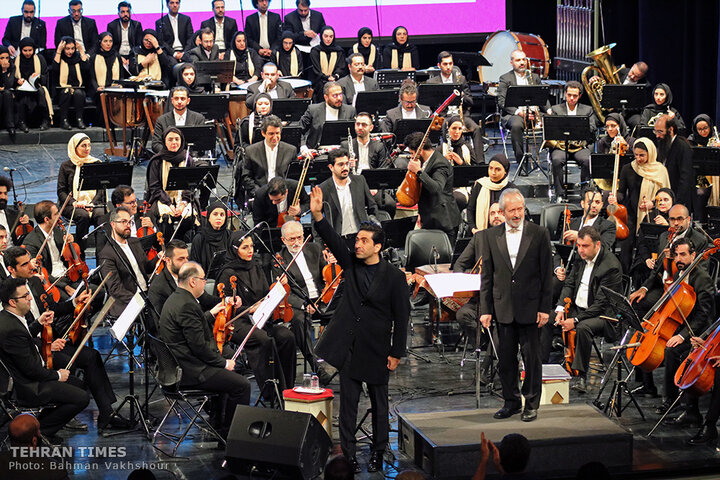 Iran National Orchestra performs on 1st day of 39th Fajr International Music Festival