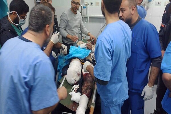 مجروحیت شدید یک خبرنگار در شمال رفح+تصاویر دلخراش است