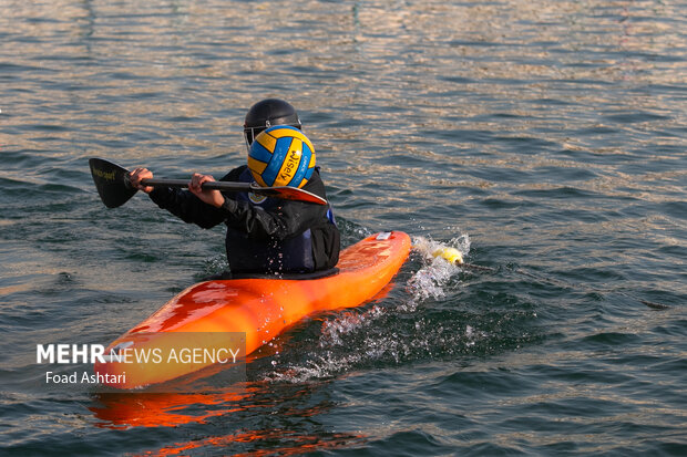 Canoe polo competitions in Tehran
