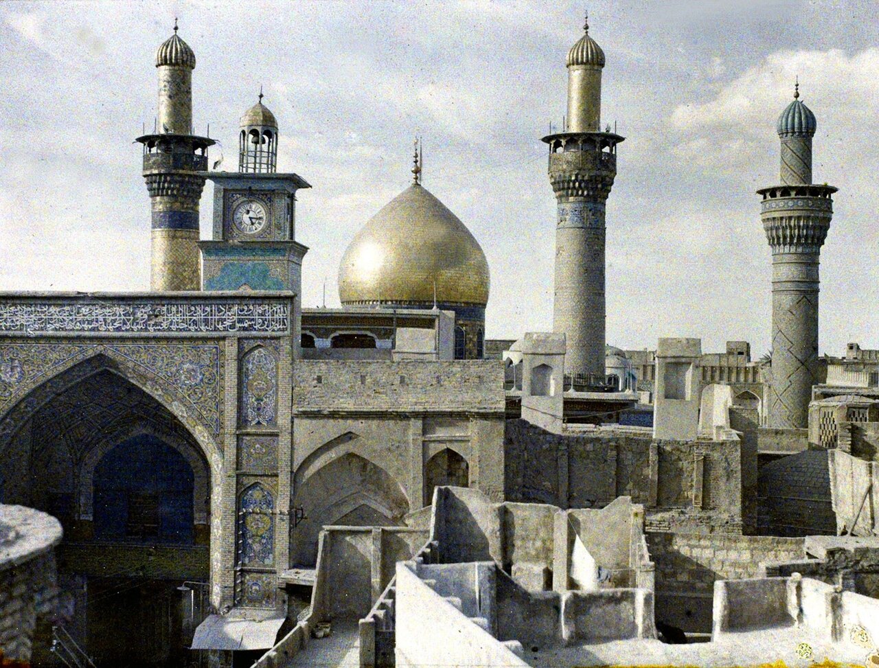 ماجرای قدیمی ترین عکس های رنگی از حرم امام حسین(ع) و حضرت عباس(ع)