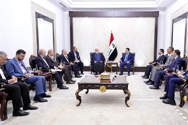 لقاء السوداني وإيجئي في بغداد/ التأكيد على التعاون بين إيران والعراق لمكافحة الإرهاب والمخدرات