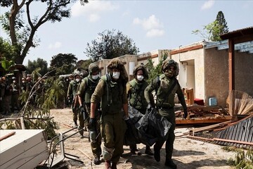 زخمی شدن ۴۶ نظامی اسرائیلی در نبرد زمینی غزه طی چهار روز اخیر
