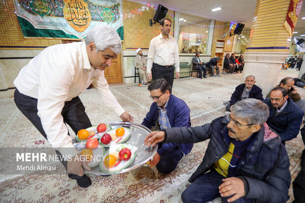 سنت شیرینی خوران در اعیاد شعبانیه