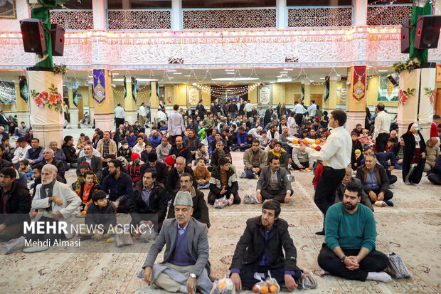 سنت شیرینی خوران در اعیاد شعبانیه