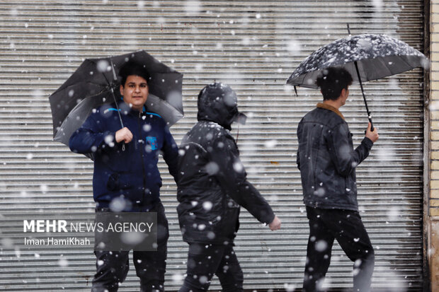 بارش برف و کاهش ۷درجه‌ای دمای هوا در خراسان شمالی پیش‌بینی می‌شود