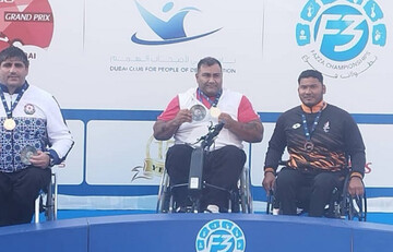 Iran para-athletes finish Dubai c'ships with 7 medals
