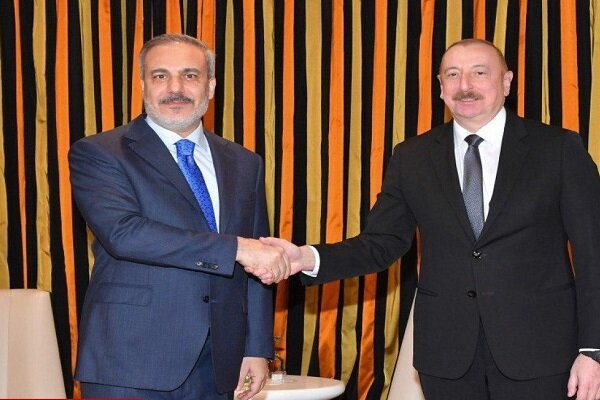  Fidan, Azerbaycan Cumhurbaşkanı Aliyev ile görüştü