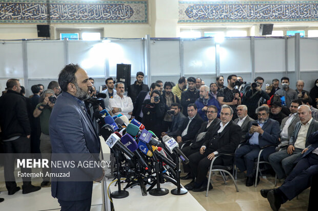 مراسم افتتاحیه نمایشگاه مطبوعات و رسانه های ایران