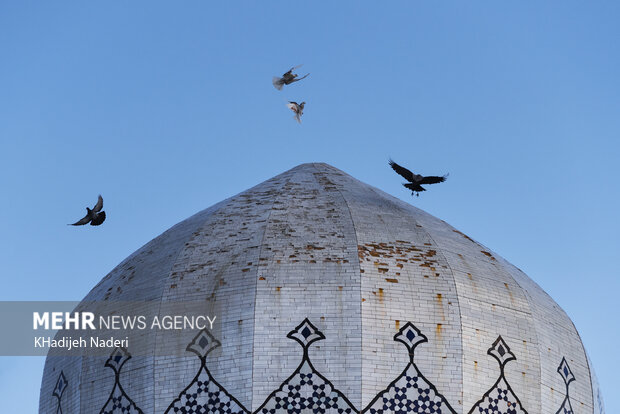 İsfahan'daki Taht-ı Fulad (Polat Tahta) mezarlığından fotoğraflar 